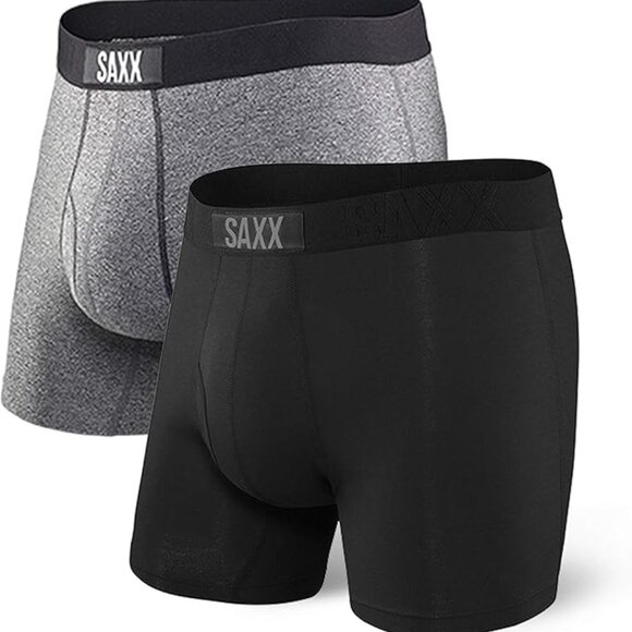 SAXX Underwear Co. Men's Underwear with Pouch Ultra Super Soft Boxer Brief Fly 2